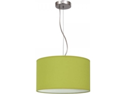Lámpara de Techo FABRILAMP Nicole (Verde - E27 - Máx. 60W - Metal - Tela)
