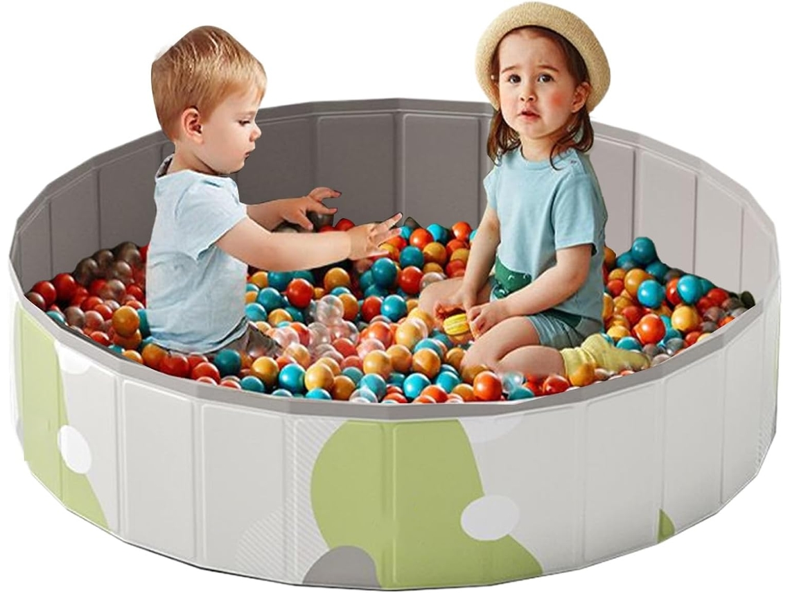 Piscina plegable para niños, ideal para el patio | Montaje rápido, impermeable, ideal para el tiempo libre Vayotoy