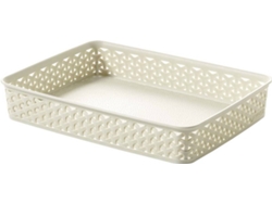 Organizador CURVER My Style A4 (Beige - Plástico - 36 x 26 x 6 cm)