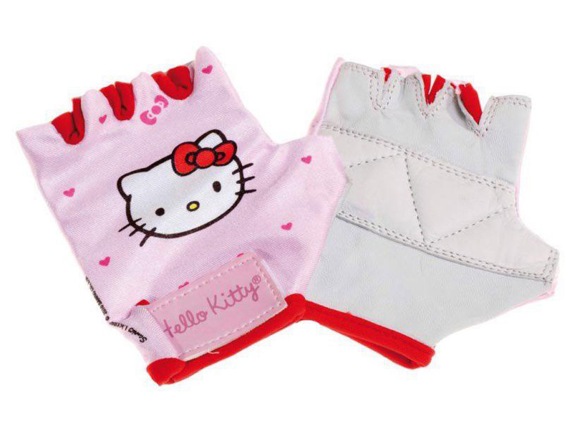 Guantes Unisex BIKE FASHION Hello Kitty Rosa para Ciclismo (Tamaño Unico)
