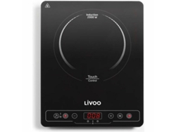 Cocina Portátil Eléctrica LIVOO DOC235 (Nº quemadores 1 - Negro)