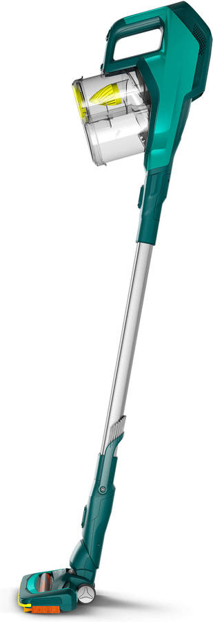 Aspiradora Escoba PHILIPS FC6725/01 (Autonomía 40 min - 400 ml - Verde)