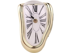 Reloj De Pared Moderno Con Diseño De Fusión Distorsionada, Regalo Decorativo Para El Hogar Y El Jardín.