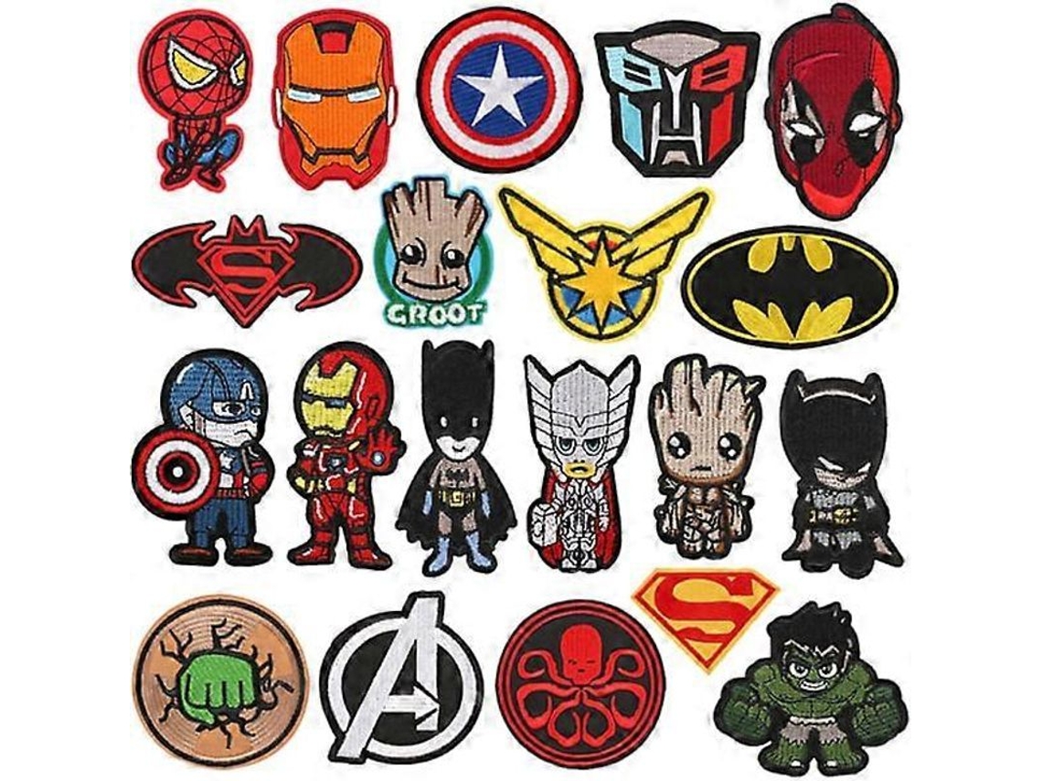 20 Parches Para Coser Y Adhesivo Termofusible Para Bordado Infantil Diy En Ropa, Pantalones, Sombreros Y Camisetas.