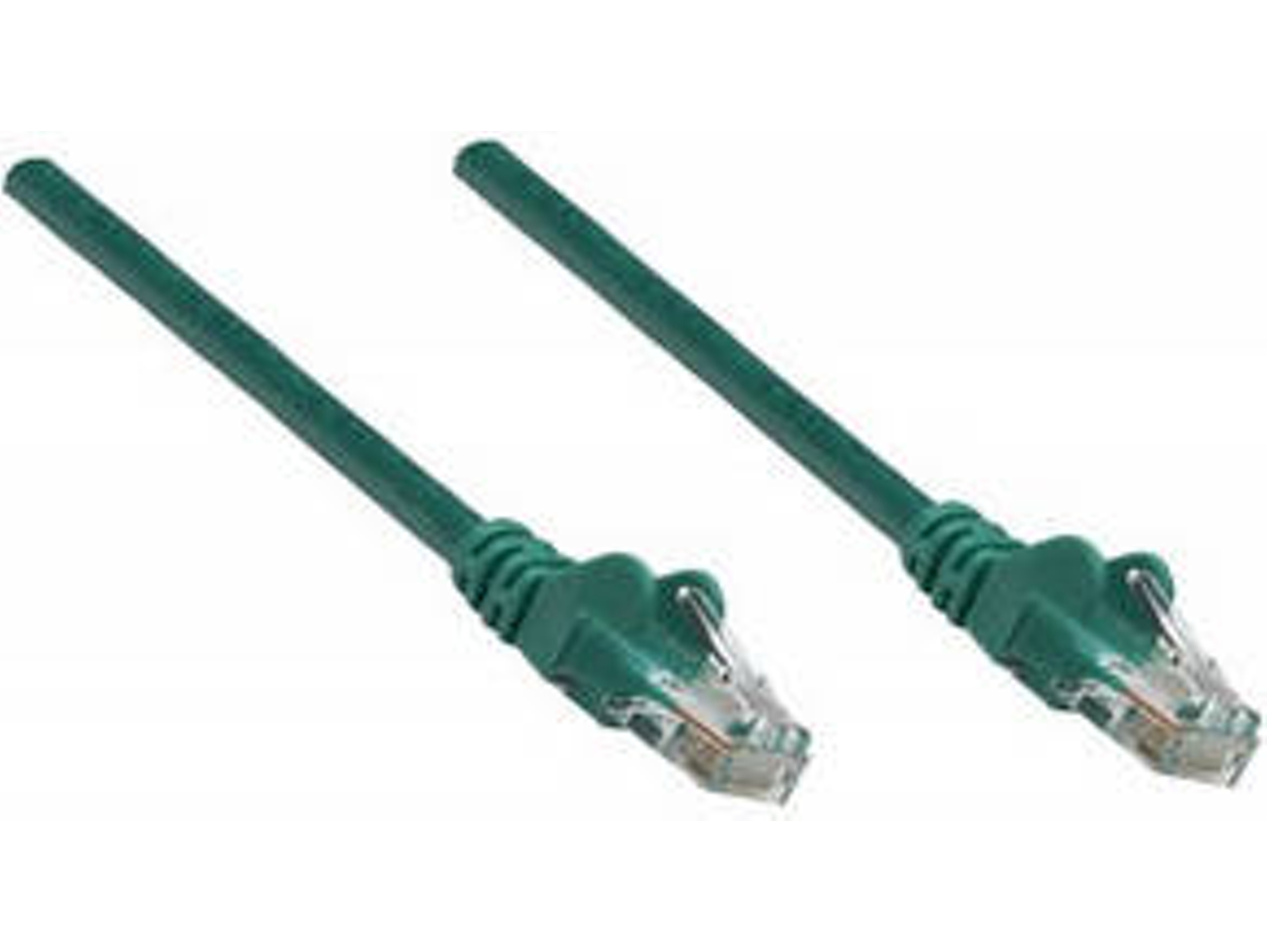 Cable INTELLINET (RJ45 - 0.25 m - Verde)