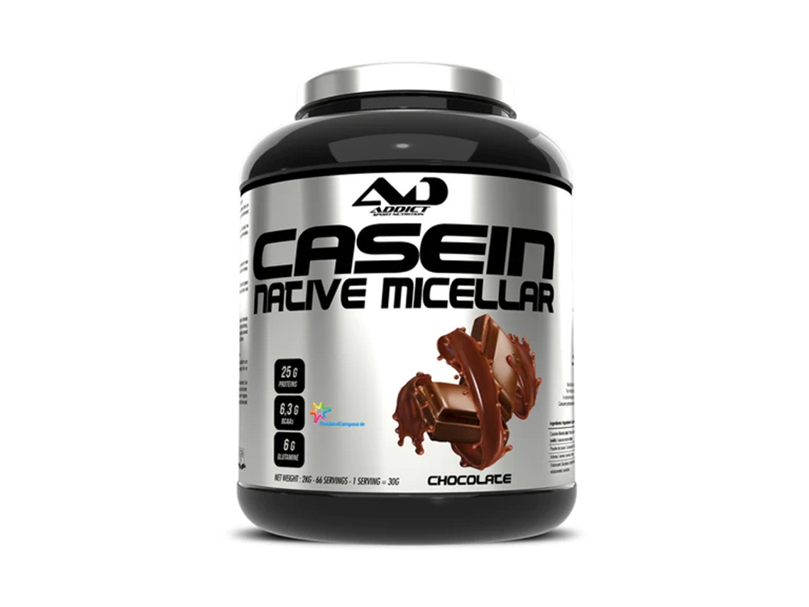 Caseína Micelar Nativa Addict Nutrición Deportiva (2 kg)