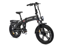 Sorø 2026 - Bicicleta eléctrica plegable con neumáticos anchos, 48 V, 14,5 Ah - Negro obsidiana