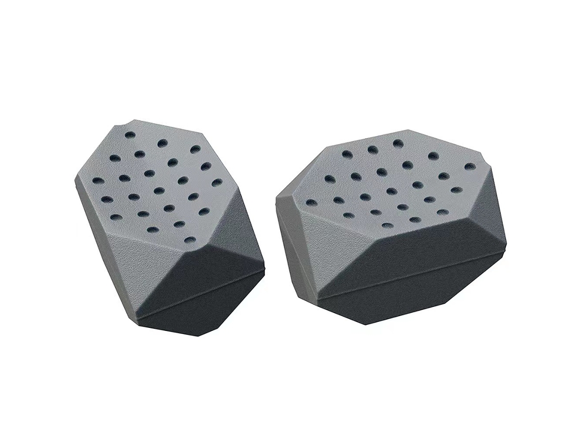 Entrenador de mandíbula reutilizable, paquete de 2, gris Inf