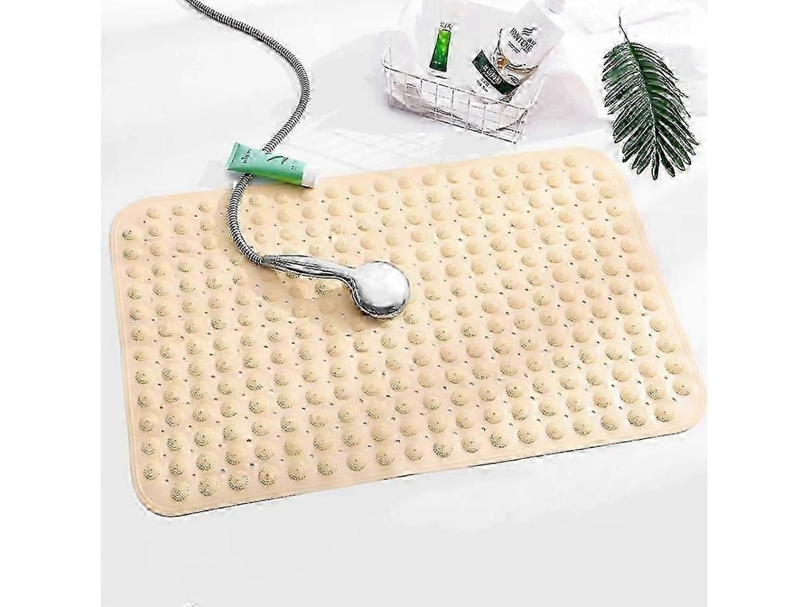 Tapete De Banho Com Ventosas Antiderrapantes Para Massagem Nos Pés, 36*70cm