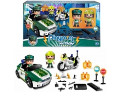 Pinypon FAMOSAFEBER  Action Coche Y Moto Guardía Civil  (3 años - ‎19.5 x 9.8 x 8.5 cm)
