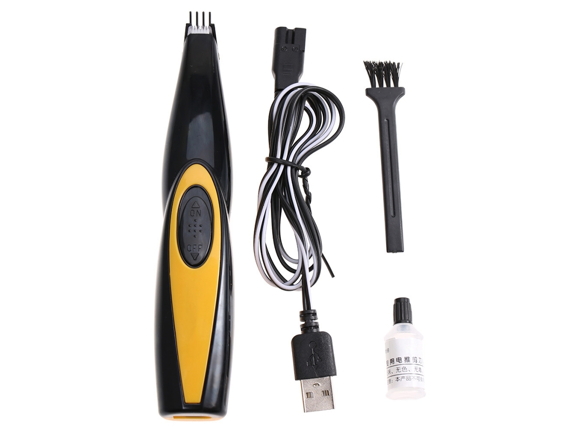Aparelho De Cortar Cabelo Elétrico Usb Recarregável Para Adultos E Crianças Com 18 Modelos De Estilo