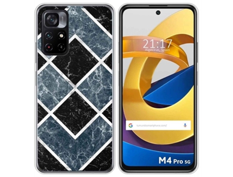 Carcasa Xiaomi POCO M4 Pro 5G TUMUNDOSMARTPHONE Dibujos Multicolor