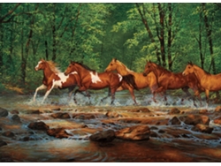 ¡Rompecabezas de 1000 piezas Cobble Hill Spring Creek Run para una diversión increíble!