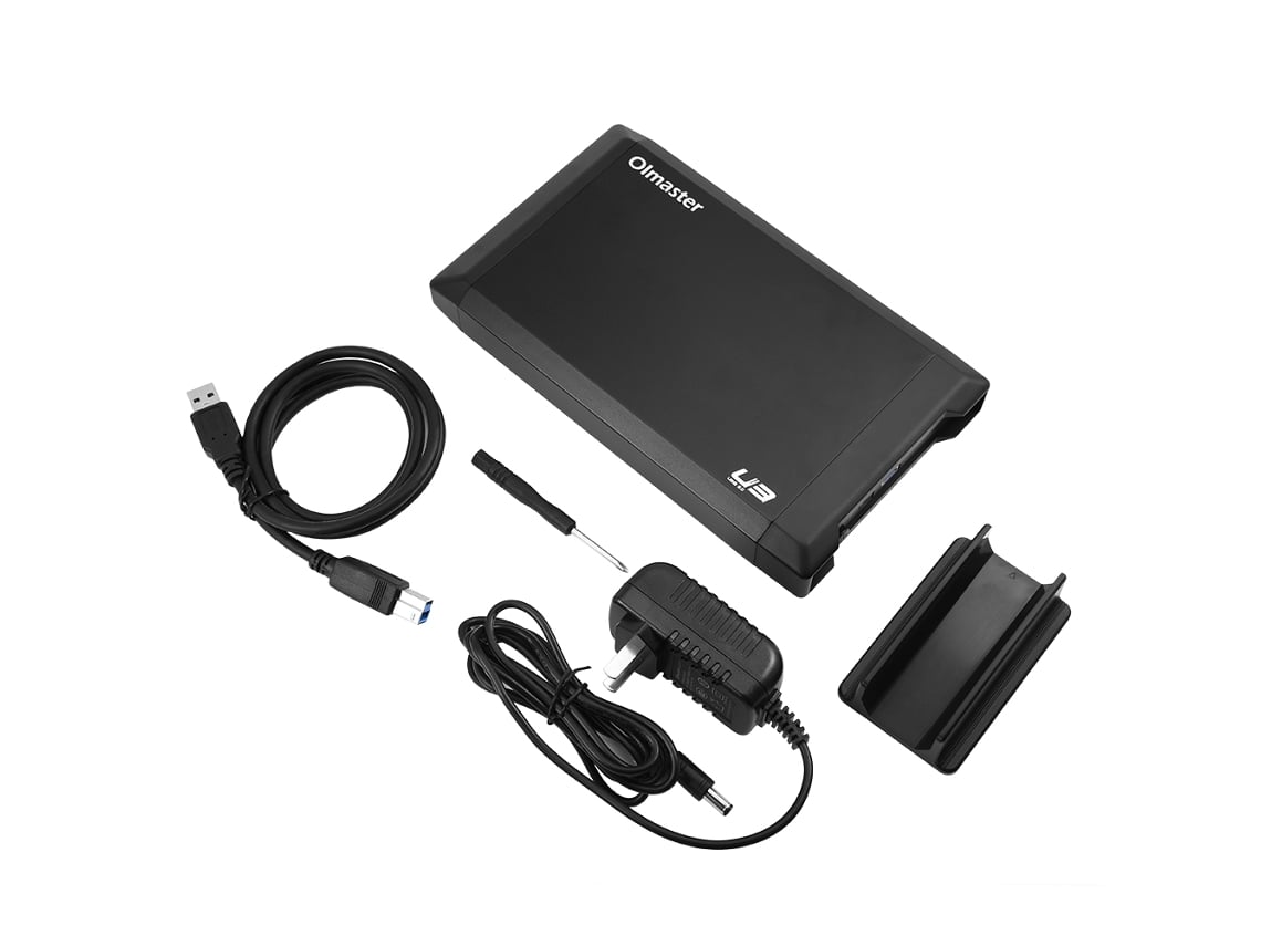 Caja Externa Para Disco Duro Móvil (soporta Disco Duro Sata De 3.5 Pulgadas, Interfaz Usb3.0) Oimaster Eb-330u3 Autorizada, Caja Externa Para Disco Duro Móvil Usb3.0