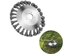 Cepillo Giratorio De Acero De 150 Mm Para Desbrozadora - Repuesto Duradero Para Jardín Y Agricultura.