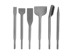 Kit De 6 Brocas Cinceladas Sds Plus Para Taladro Percutor Rotativo Para Paredes De Hormigón