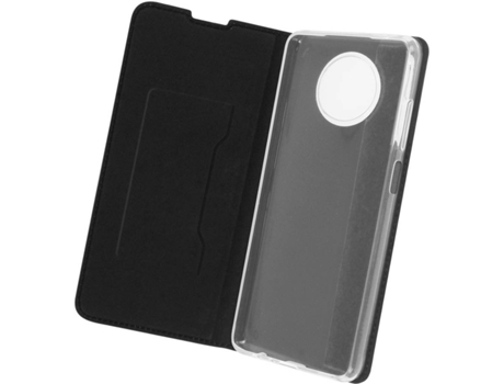 Funda Xiaomi Redmi Note 9T 5G AKASHI Soporte Tarjetero Negro