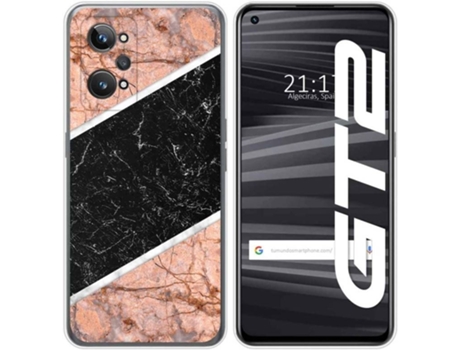 Carcasa para Realme GT 2 5G TUMUNDOSMARTPHONE Dibujos Mármol 07 Multicolor