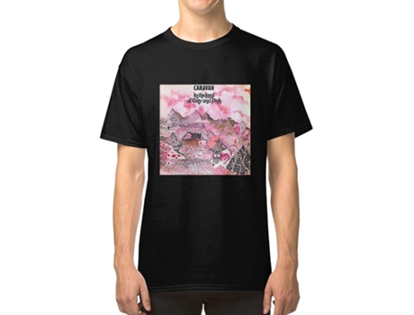 Camiseta ROCKINSTONE In The Land Of Grey And Algodón para Hombre (S - Rosa)