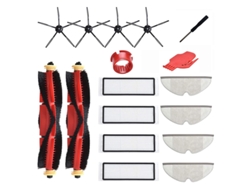 Accesorios para aspiradoras, Kit de piezas de reposición Compatible con Roborock S5 S6 S50 S51 S55 E20 E25 E35 Robotic