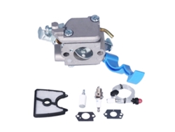 Kit De Filtro De Aire Y Filtro De Combustible Para Carburador Husqvarna 125b, 28 Cc, 2 Tiempos, Soplador Neumático De