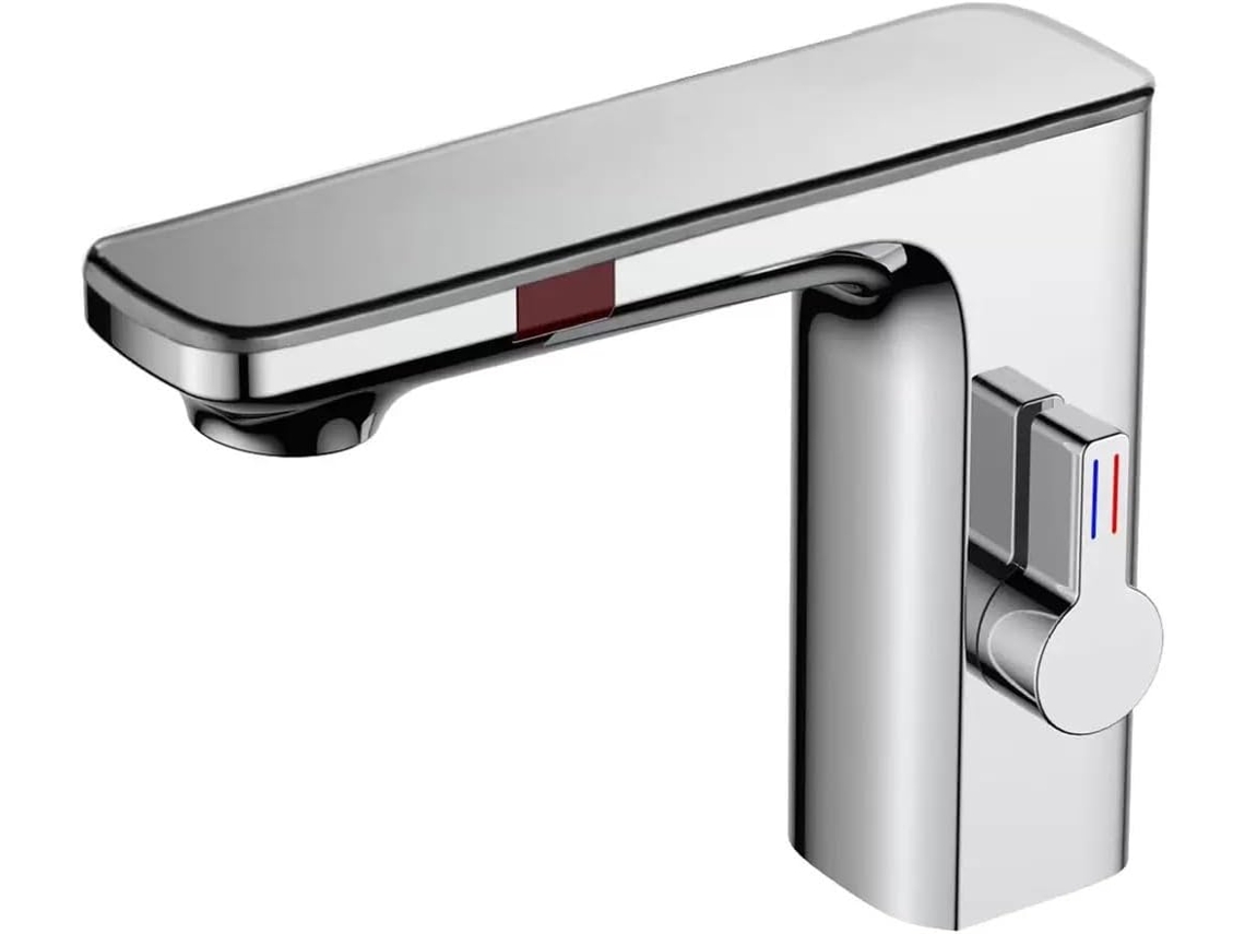 Grifo De Baño Inteligente De Lujo Moderno Con Sensor Automático, Sin
