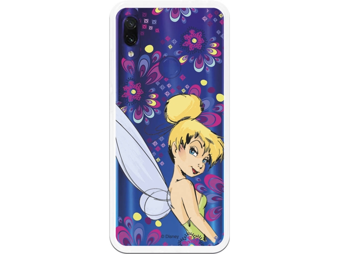 Carcasa Xiaomi Note 7, Note 7 Pro DISNEY Campanilla Flores Multicolor