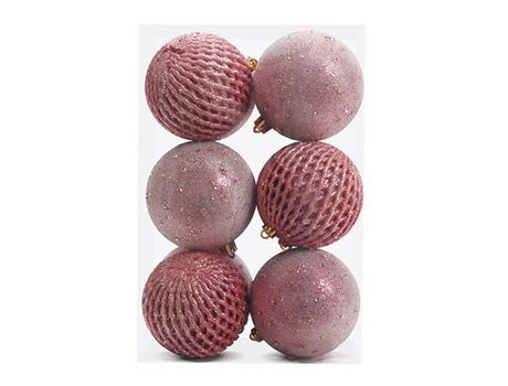 Adorno de Árbol de Navidad TUSERXLN Adorno Oro Plástico Rosa