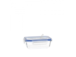 Caja Hermética Ding 0,35 L Rectangular De Vidrio – Recipiente Para La Conservación De Alimentos