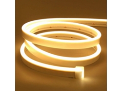 Omni-tira Led Neón Flexible 2m, Regulable 12v 3000k Blanco Cálido, Impermeable Ip67 Para Decoración Interior Y Exterior