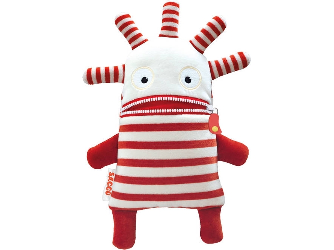 Peluche SCHMIDT SPIELE Saggo Rojo (Tam: 37 cm - Material: Algodón y Poliéster)