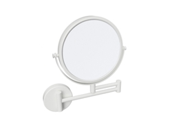 WHITE: Espejo cosmético de doble cara, ø 200 mm