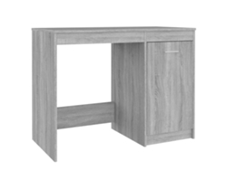 Escritorio derivado de madera gris Sonoma MAISON EXCLUSIVE (100x50x76 cm)