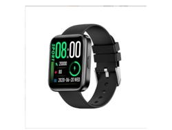Reloj inteligente Yizhood IP68 resistente al agua con pantalla táctil, monitor de actividad física, frecuencia cardíaca, oxígeno en sangre, para hombres y mujeres (negro)