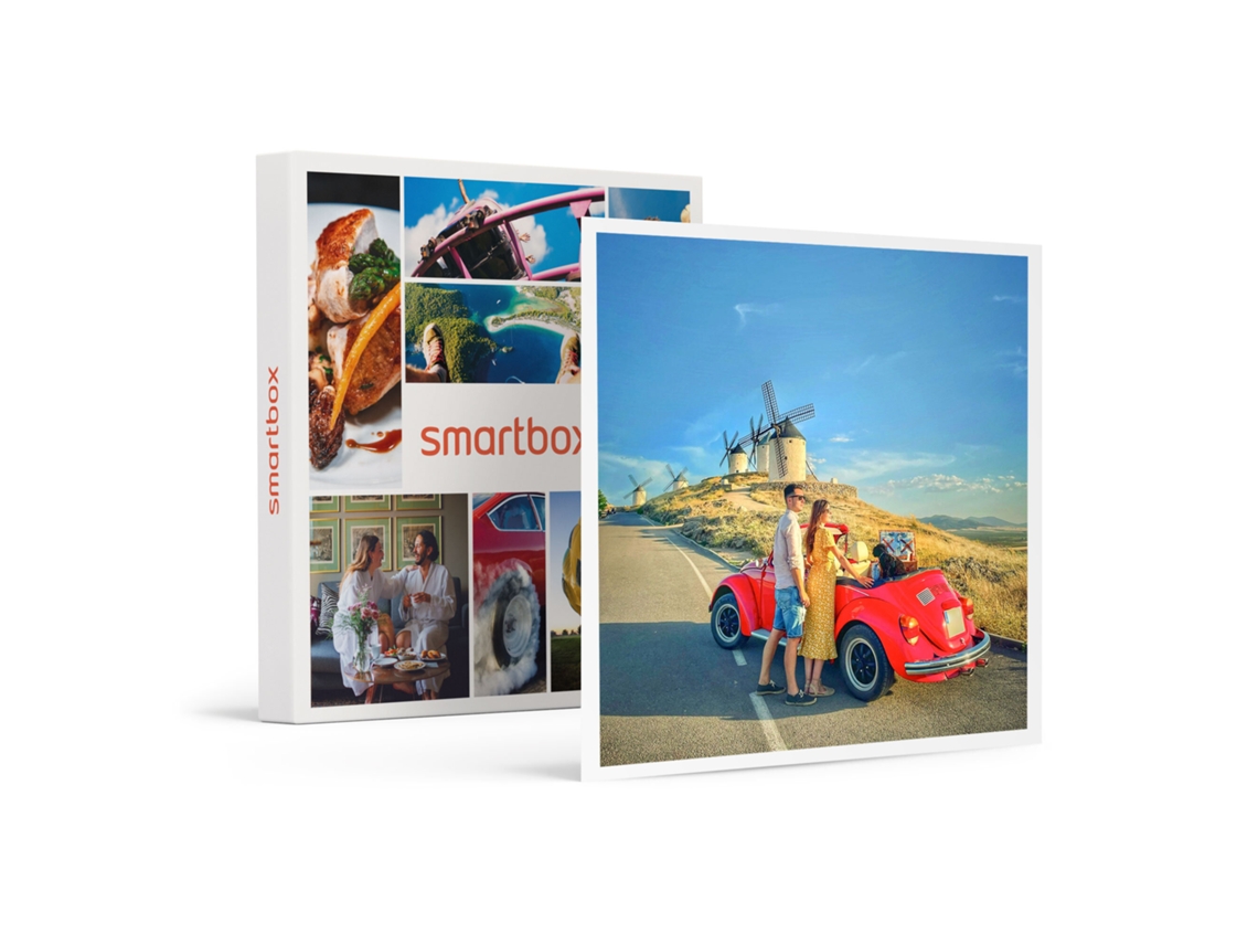 Caja Regalo SMARTBOX Entre molinos: 1 ruta en coche clásico y pícnic para 4 personas
