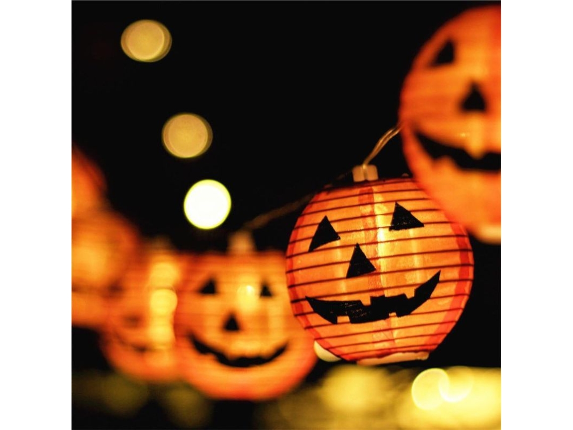 Luces De Halloween, Decoraciones De Halloween Makion Guirnalda De Luces De 1,5 M Con 10 Led