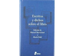 Libro Escritos Y Dichos Sobre El Libro de Bartolome (Español)