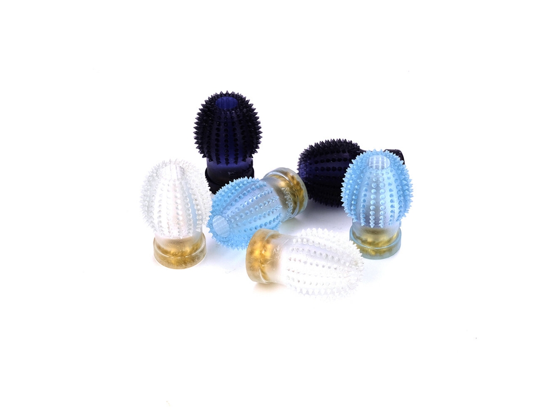 Transparente Azul3mm2pcs Stphobby Resina Antideslizante Extremos Varilla Gimbal Hall Cabeza Basculante 3mm/4mm Radio Fpv Tbs Tx16s Piezas Diy