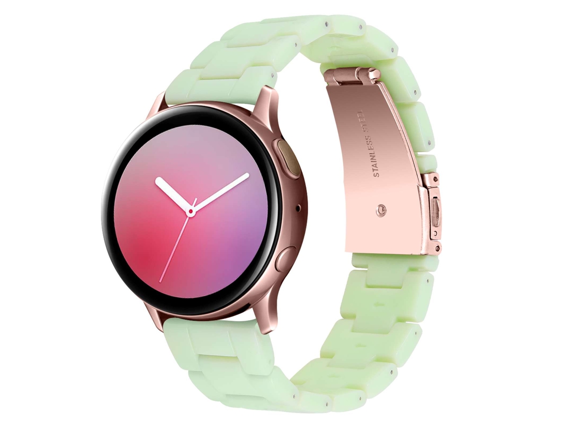 Correa Resina Luxury Verde Claro Amazfit Bip U Pro