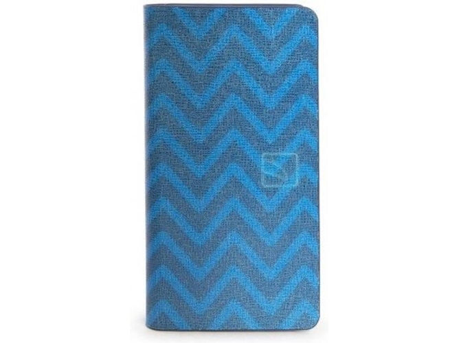 Funda iPhone 6, 6s, 7, 8 TUCANO Leggero Zigzag Azul