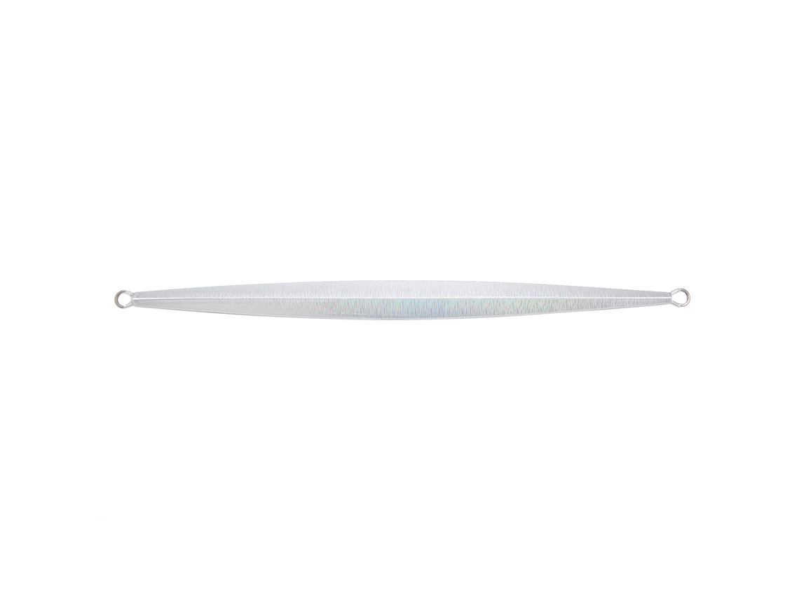Señuelo De Pesca Artificial De Metal Para Pesca Desde Barco, De Hundimiento Rápido Y Lento, Color Blanco Y Gris, 250 G, 26,5 Cm.