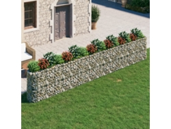 Jardinera | Arriate De Gaviones De Hierro Galvanizado 610x50x100 Cm