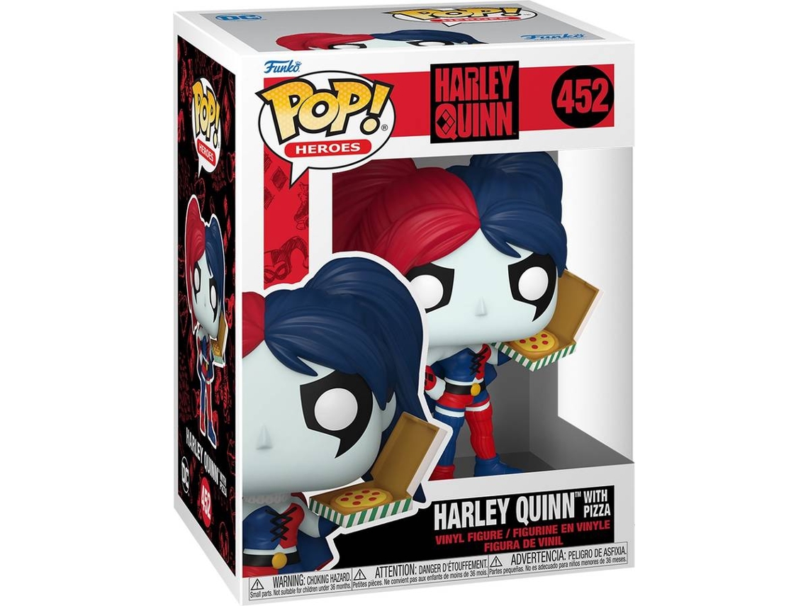 POP HEROES: DC- HARLEY W/ PIZZA