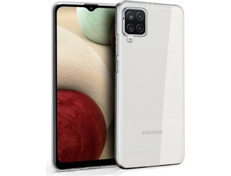 Funda para Samsung Galaxy A12 COOL Silicona Transparente