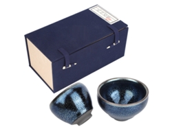 2 Piezas Tazas De Cerámica Para Té Vaporizadas Vajilla Regalo Artesanía Utensilios De Cocina