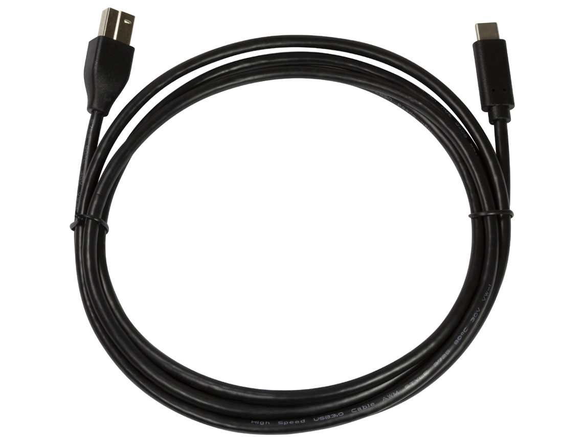 Cable LOGILINK Usb 3.2 Usb-C Conector Usb-B de 2.0 M Negro
