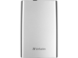 Disco HDD Externo VERBATIM VER53071 1TB (Plata - 1 TB - USB 3.0)
