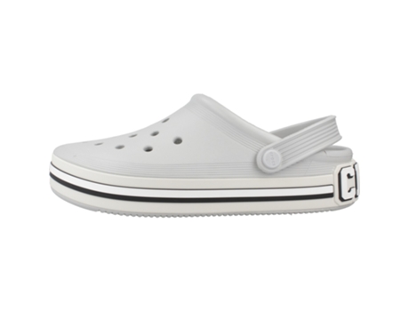 Zuecos de Mujer CROCS Off Court Logo Goma Gris (3738)