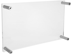 Soporte Elevado Para Monitor De 40x24 Cm En Acrílico Transparente – Elevador Ergonómico