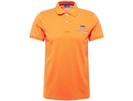 Polo de Hombre GANT Archive Shield Ss Naranja (2XL)